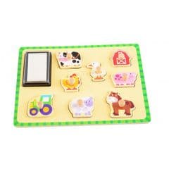 ImageToys Wooden puzzle stamps