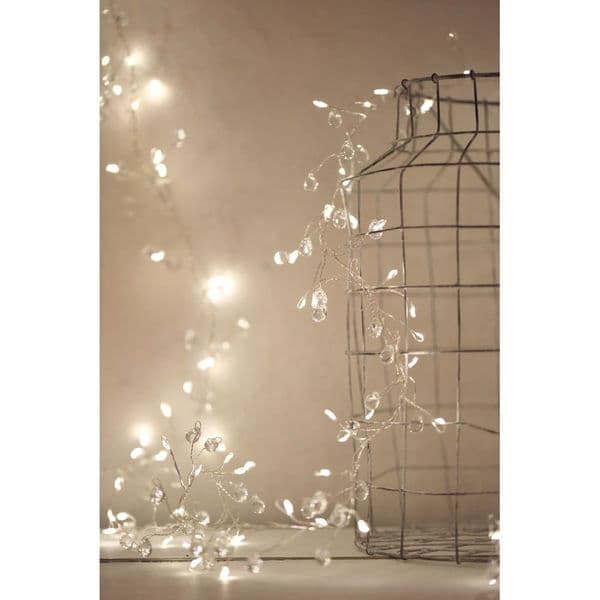 Lightstyle London Crystal Clusters 100LEDs Battery