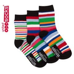 United Oddsocks Boys9  - pack of 3 boy's odd socks (not pairs).