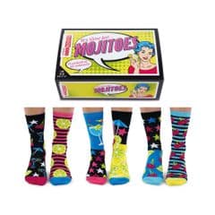United Oddsocks Mojitoes - pack of 6 odd socks (not pairs)