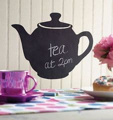 Wallies Chalkboard Accents Teapot