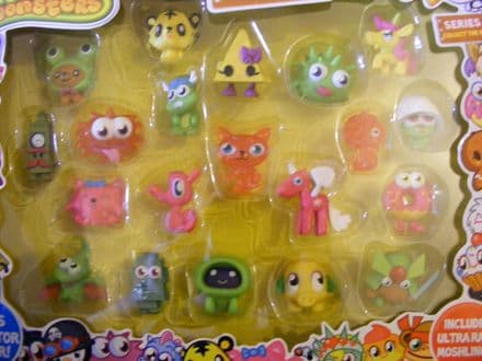BN MOSHI MONSTERS ULTIMATE FIGURES COLLECTION SERIES 1 INC ULTRA RARE MOSHLINGS (1a)