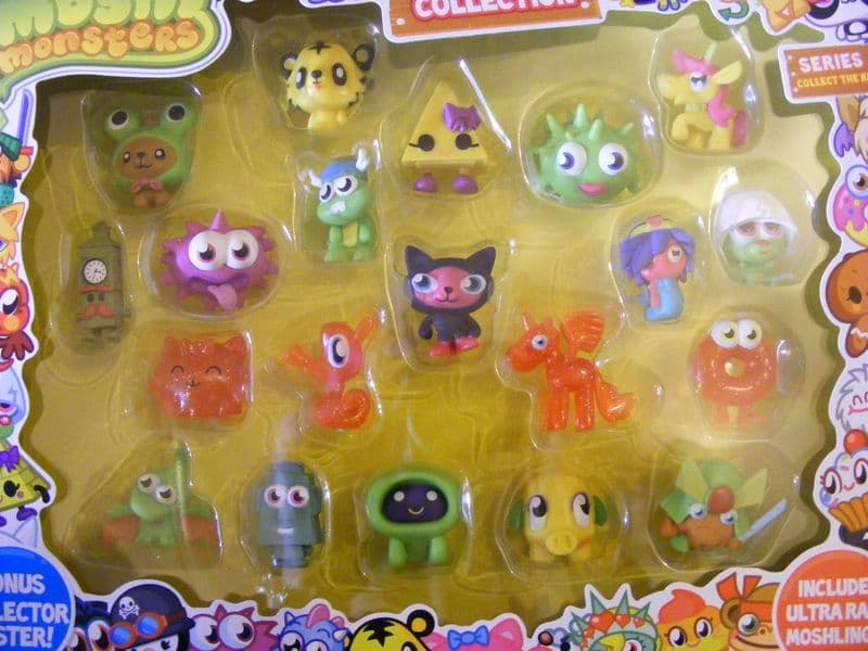 BN MOSHI MONSTERS ULTIMATE FIGURES COLLECTION SERIES 1 INC ULTRA RARE MOSHLINGS