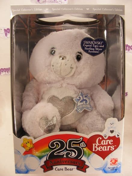 Special Edition  12" white/silver care bear