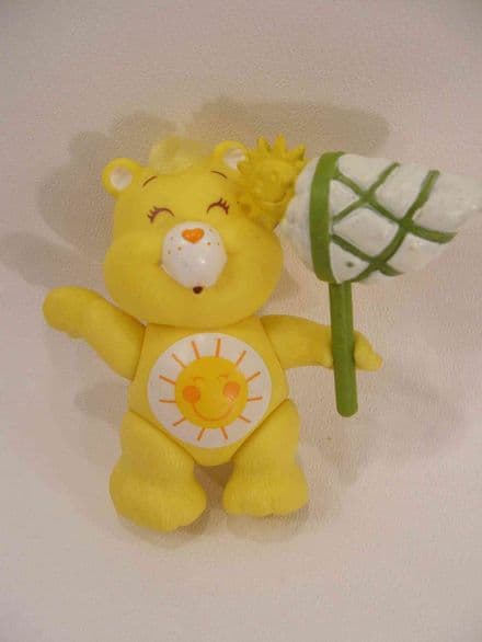 VINTAGE FUNSHINE CARE BEARS POSEABLE WITH ACCESSORY