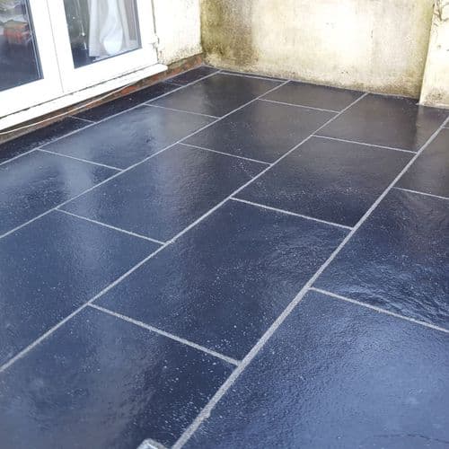 17.28 m2 Full crate Deal Black Limestone Paving  900 x 600  for Paving