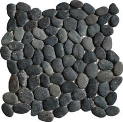 Pebble tile | BlackPebble tiles | Pebble mosaics for Bathrooms | Pebble mosaics
