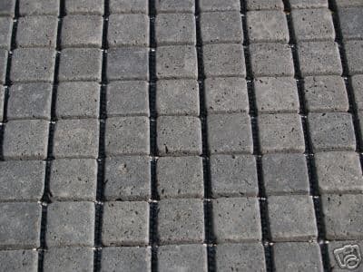 Brighton Black Basalt Mosaic Stone Tiles 30 x 30 mm ( 3 x 3 cm)only £ 36.99 per m2