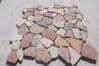 Cadiz Coral White & Onyx Marble Mosaic  wall &  floor tiles perfect for bathrooms