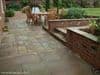 Calibrated Autumn Brown Indian Sandstone Paving Patio Packs