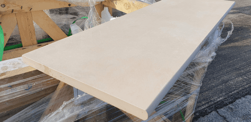Cotswold  Street Sandstone Porcelain Swimming Pool Coping / Bullnose / Steps 900 x 300 x 20 mm