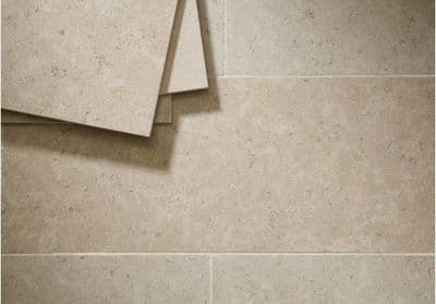 Dijon BRUSHED  limestone floor / wall tiles   600 mm x 400 mm x 12 mm for floors & Walls