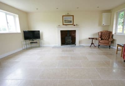 Dijon TUMBLED Limestone floor / wall tiles  600 mm x 400 mm x 12 mm for flooring
