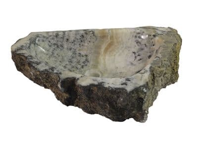Fossilised Onyx Sink approx 40/45cm x 45/50 cm