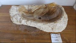 Sexy  Petrified Wood  Wash basin approx  73 cm x  48 cm x  22 cm (LF.20.06.002)