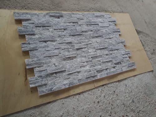 Stormy Grey  Split Face Mosaic Tile ( sample )