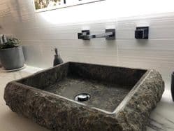 Surrey Grey  Marble Wash basin  50 cm x 40 cm Bathroom