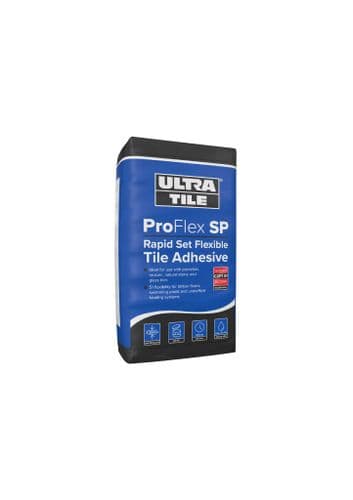 Ultra Tile Pro Flex SP Flexible Adhesive 20kgs Grey