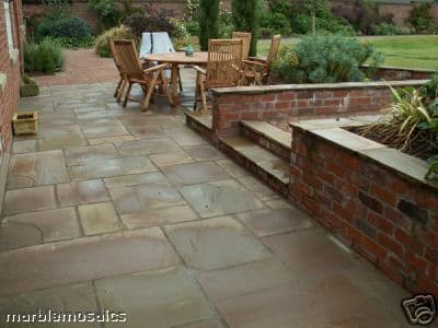 autumn brown Indian sandstone