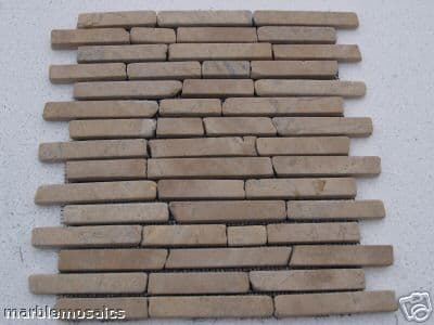 beige brickbone tile