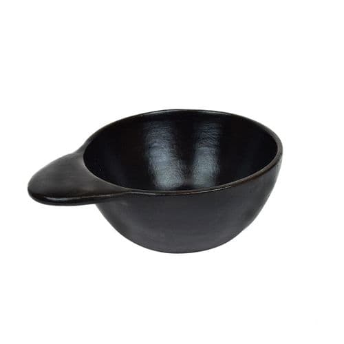 Black Bowl With Handle