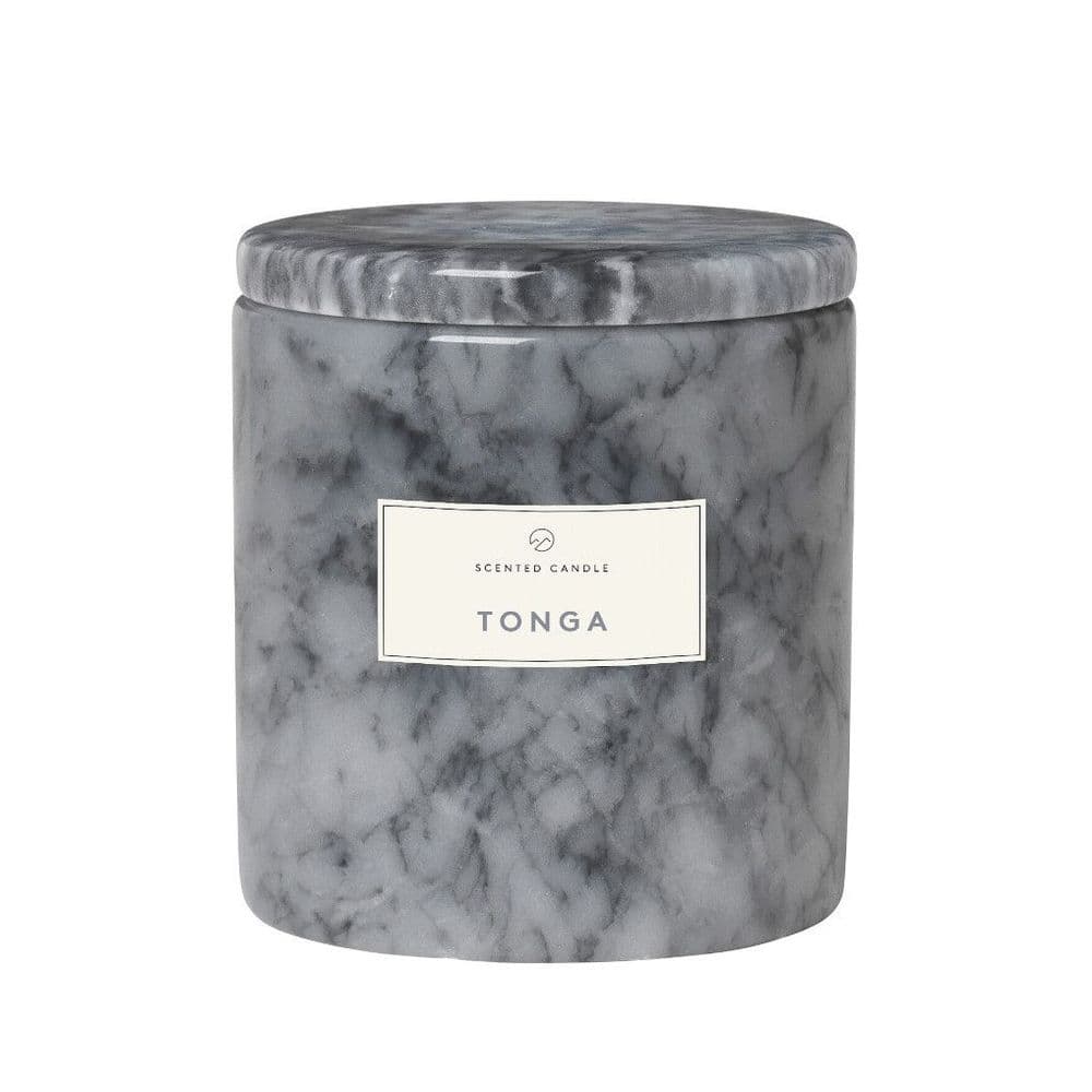 Blomus - Marble Candle With Lid - Tonga