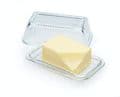 Butter Box - Ridged Glass