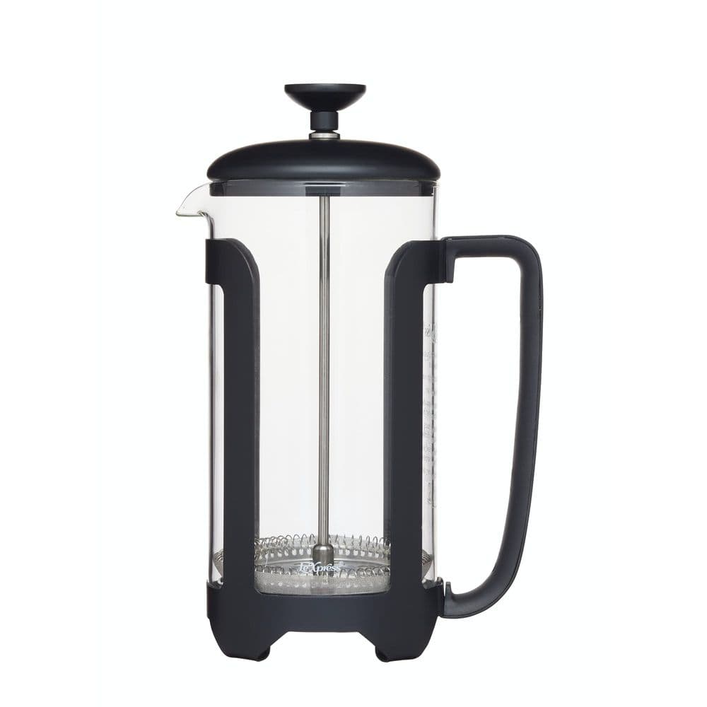 Cafetiere - 8 Cup - Stainless Steel, Brass Finish or Matt Black