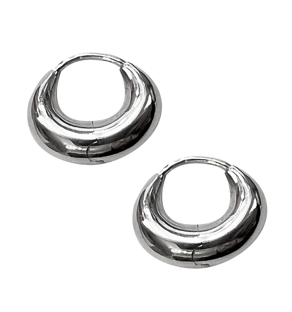 Cashew Earrings - Silver - 2 Sizes