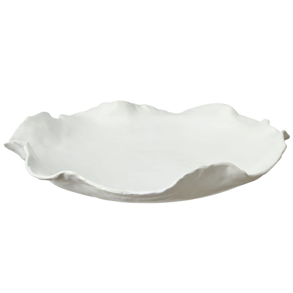 Ceramic Centrepiece - Large Petal - Black or White