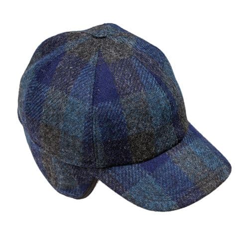 Irish Tweed - Baseball Cap - Bright Blue (H87)
