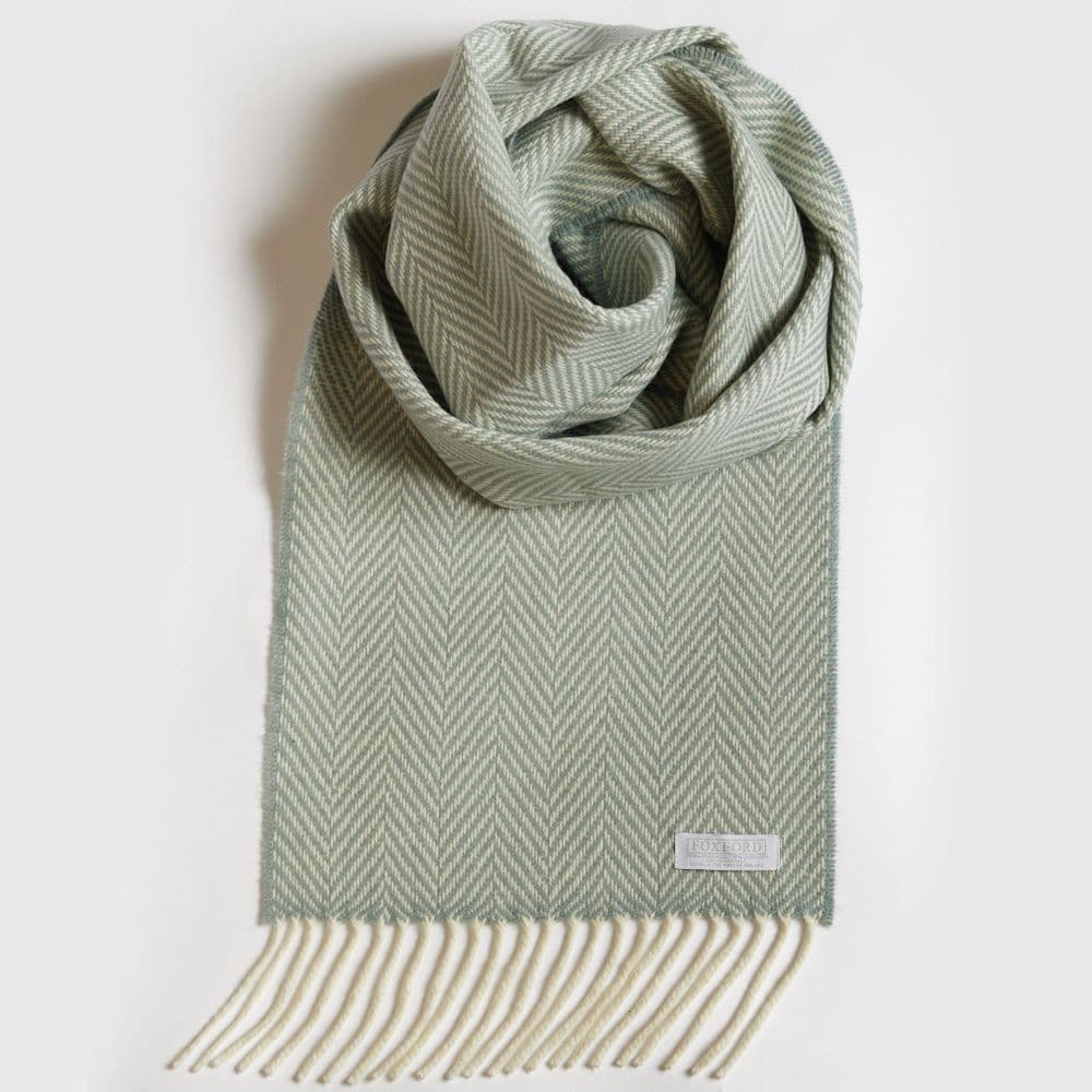 Lambswool & Cashmere - Scarf - Herringbone - Various Colours Available