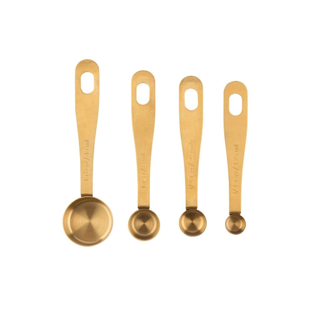 Measuring Spoons - Nesting/Brass Coated