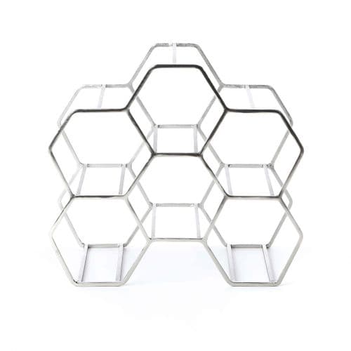 Metal Winerack - Honeycomb - Steel