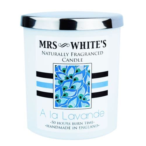 Mrs White's - Scented Candle - A la Lavande
