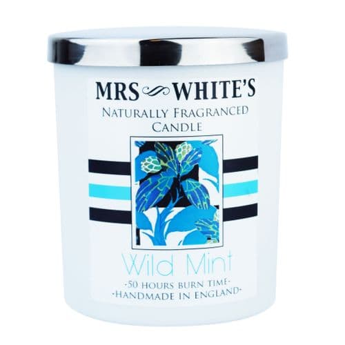 Mrs White's - Scented Candle - Wild Mint