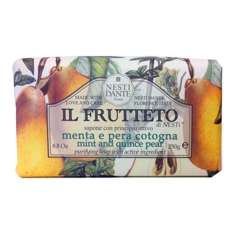 Nesti Dante Soap - Il Frutteto - Mint and Quince Pear