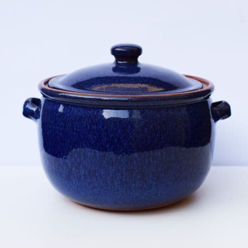 Spanish Terracotta Casserole Pot - Various Colours Available