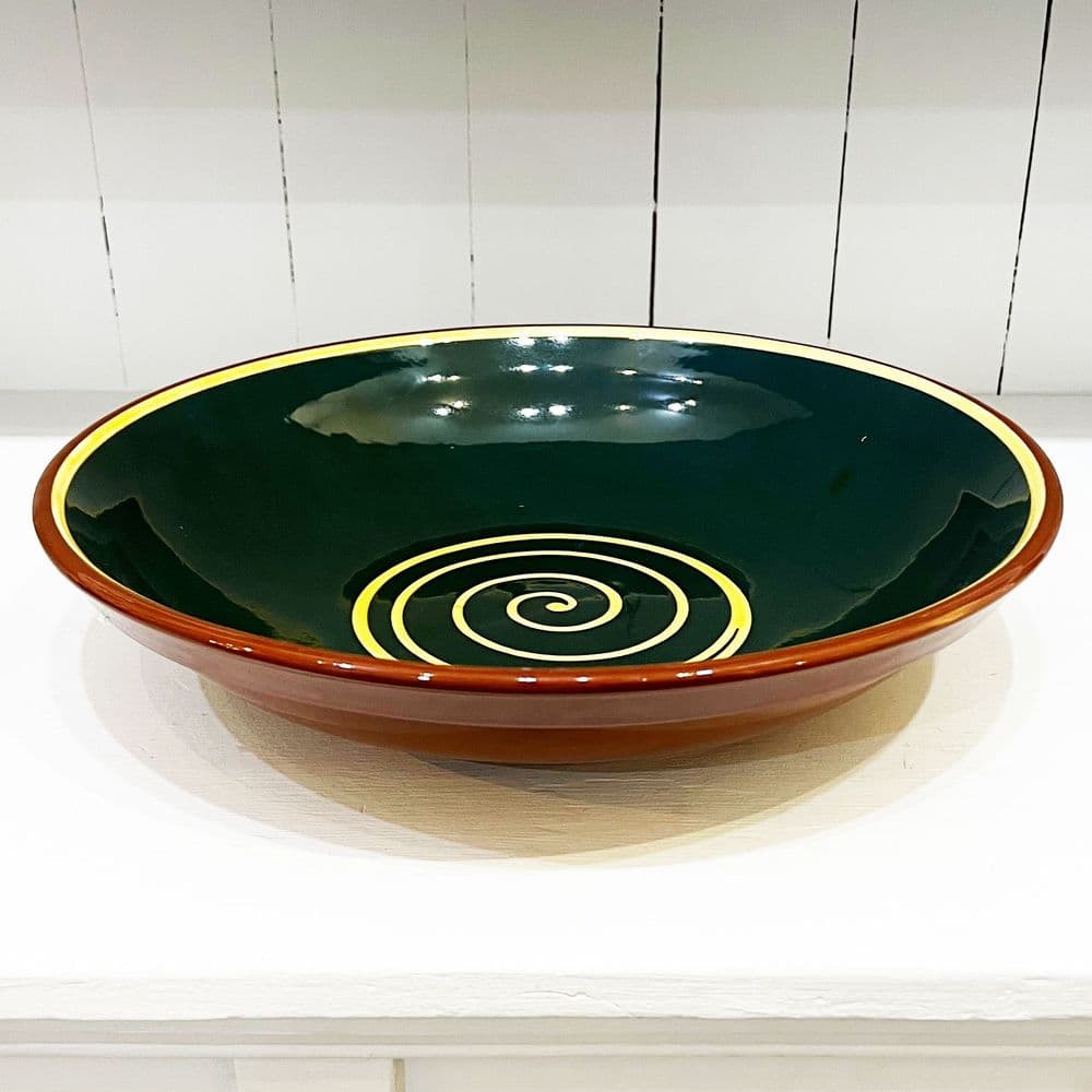 Terracotta - Large Swirl Bowl
