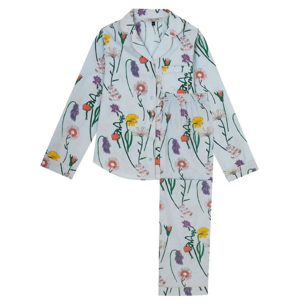 Women's Cotton Pyjamas - Botanical
