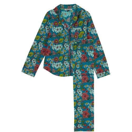 Women's Cotton Pyjamas - Vintage Floral