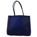 Woven Leather Bag - Tote - Various Colours Available