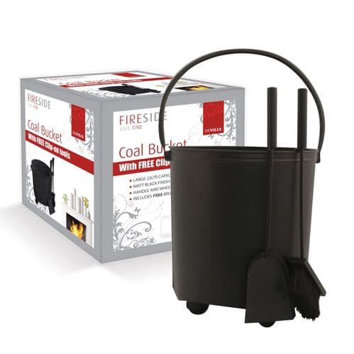 Coal bucket with companion set DEV060