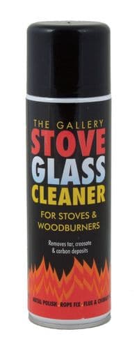 Stove glass cleaner