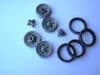 Asiatam spare roadwheels with holders for Panzer III 1/16 scale