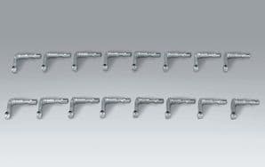 Metal suspension arms for Tiger 1 Taigen version