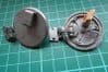 Taigen metal front hatches for Heng Long Tiger 1 1/16 scale - with periscopes
