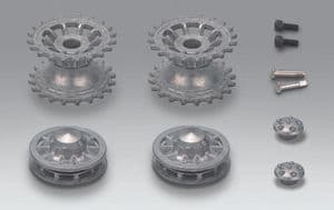 Taigen sprocket and idler wheels for Heng Long Tiger 1 1/16 scale