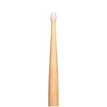 1 Pair Nylon Tip Drum Sticks - Size 5A Maple wood