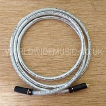 2 Van Damme Silver Series Lo-Cap 55pF Interconnect cables (2 cables) - RCA Plugs